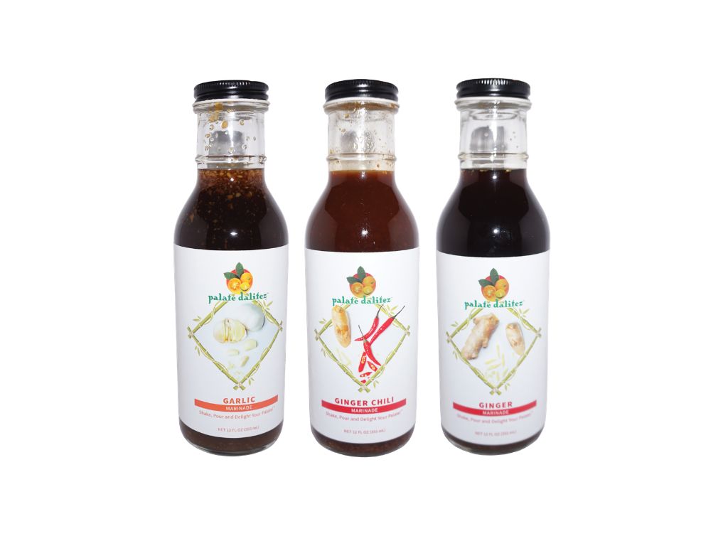 Marinade Variety Pack - Ginger Chili, Garlic, Ginger Marinade - 12 fl oz