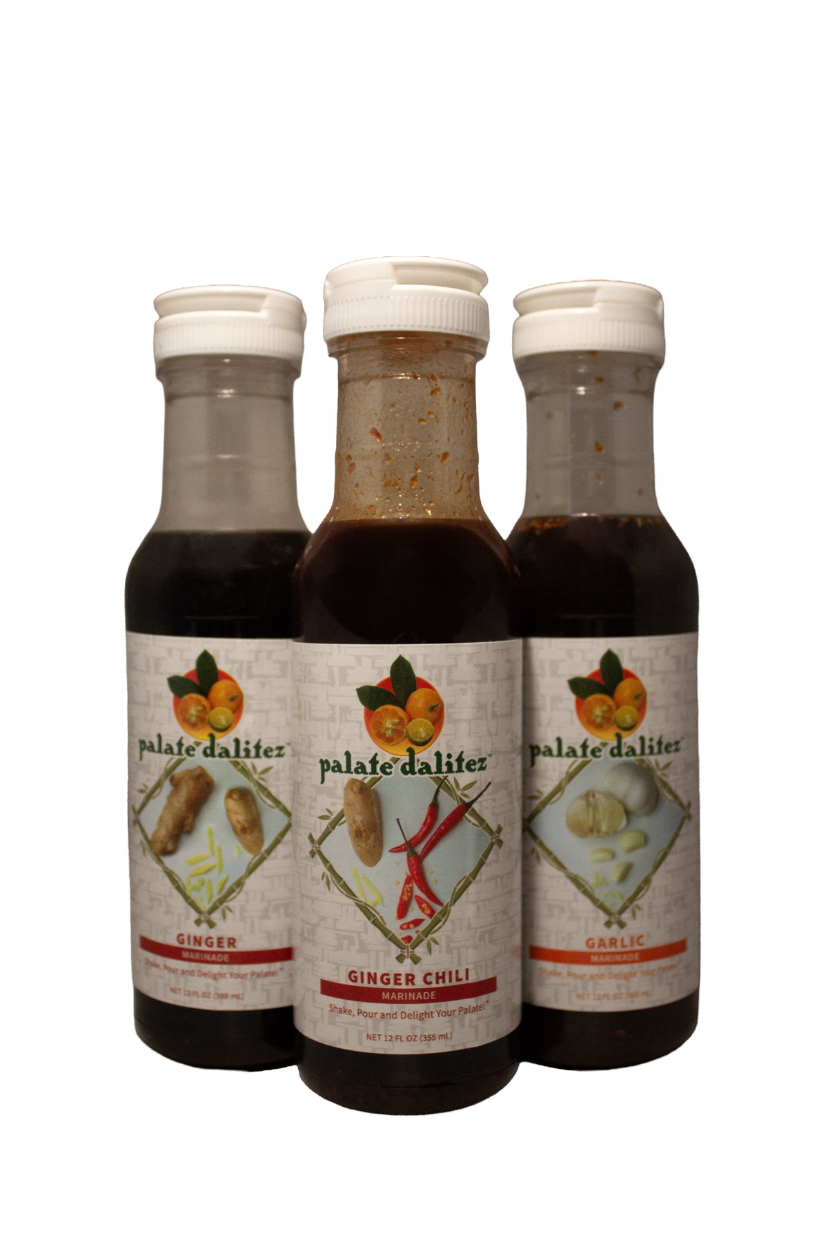 Marinade Variety Pack - Ginger Chili, Garlic, Ginger Marinade - 12 fl oz